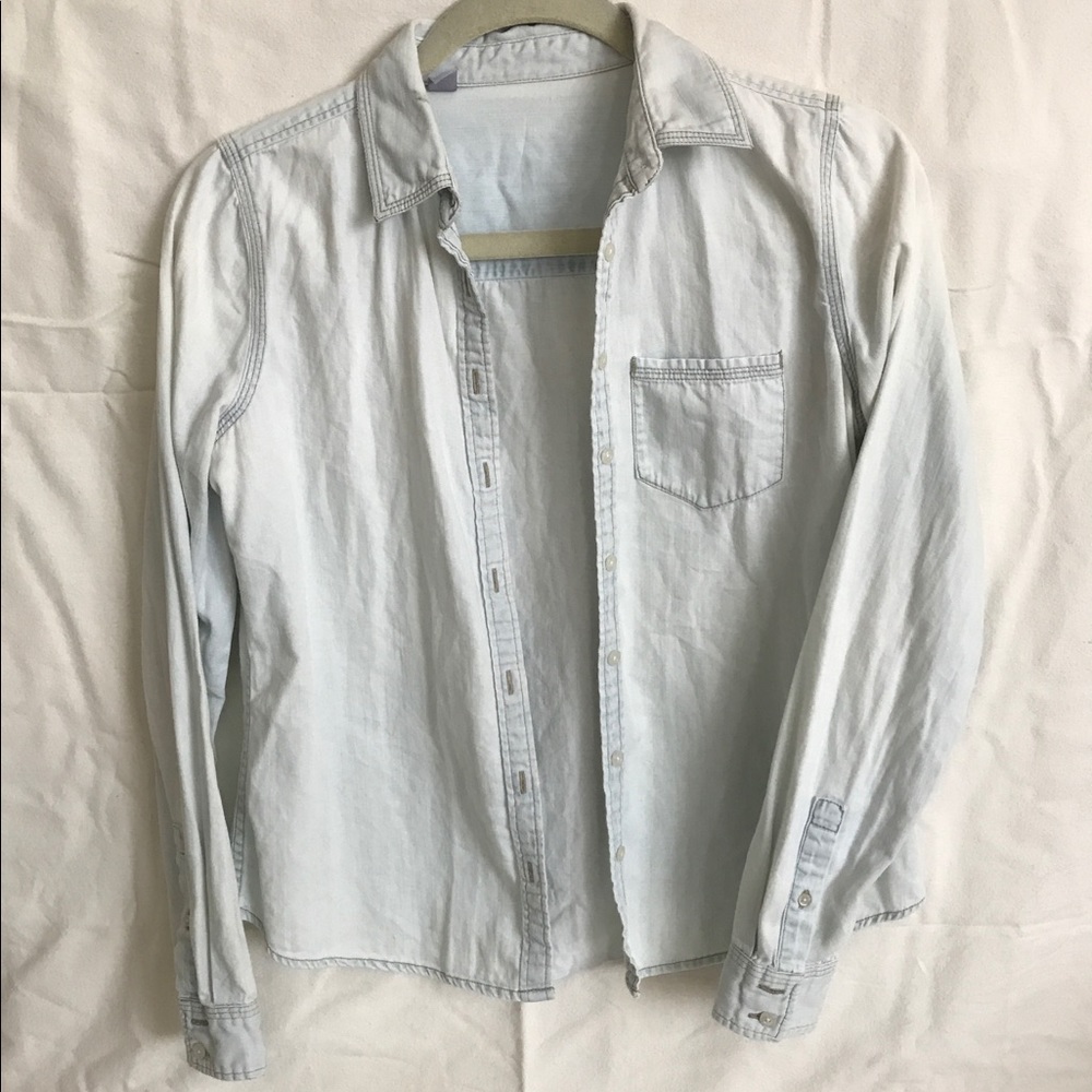 Chambray Button Down Shirt